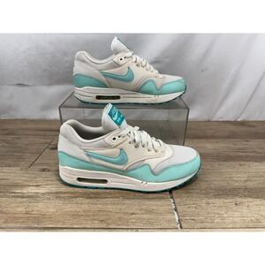 Nike Air Max 1‎ Sail Artisan Teal Womens Sneakers 599820-113 Size 8.5